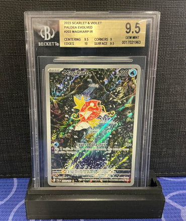 Magikarp IR #203 2023 Pokemon Scarlet and Violet Paldea Evolved BGS 9.5