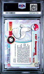 Dewgong #87 2000 Topps Pokemon Tv Animation Series 2 PSA 9