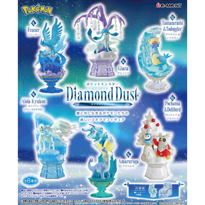 Re-Ment: Pokemon - Diamond Dust Blind Box