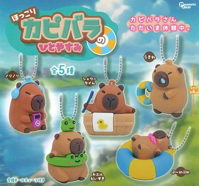Heartwarming Capybara Rest Time