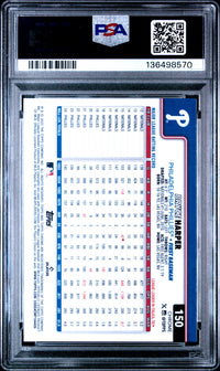 Bryce Harper #150 2025 Topps Chrome PSA 10
