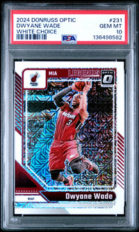 Dwyane Wade #231 2024 Panini Donruss Optic PSA 10