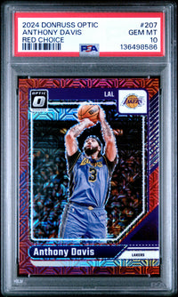 Anthony Davis #207 2024 Panini Donruss Optic PSA 10