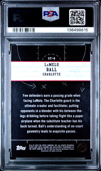 Lamelo Ball #ST8 2024 Topps Chrome Show And Tell PSA 10