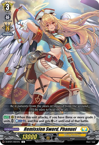 Remission Sword, Phanuel (D-BT01/097EN) [Genesis of the Five Greats]