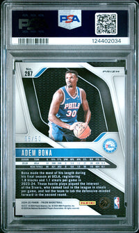 Adem Bona #267 2024 Panini Prizm PSA 9