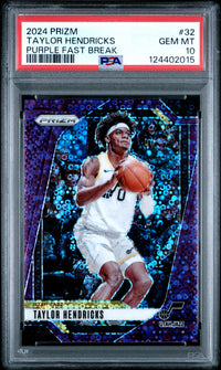 Taylor Hendricks #32 2024 Panini Prizm PSA 10