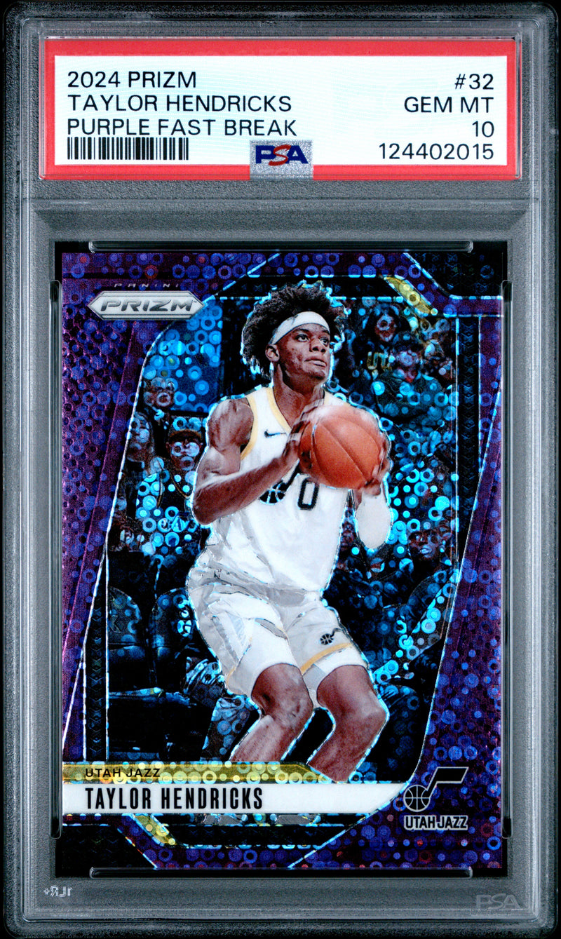 Taylor Hendricks #32 2024 Panini Prizm PSA 10