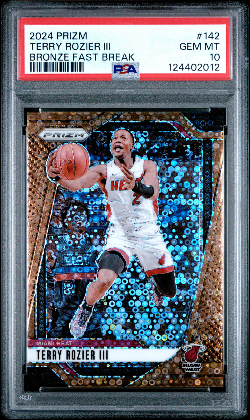 Terry Rozier Iii #142 2024 Panini Prizm PSA 10