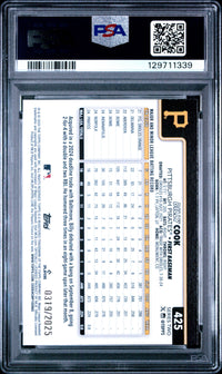 Billy Cook #425 2025 Topps PSA 9
