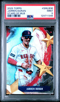 Jarren Duran #SMLB36 2025 Topps Stars Of Mlb PSA 9