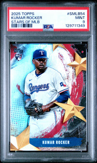 Kumar Rocker #SMLB54 2025 Topps Stars Of Mlb PSA 9