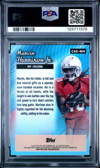 Marvin Harrison Jr. #CAEMH 2024 Topps Chrome Chrome All-Etch PSA 10