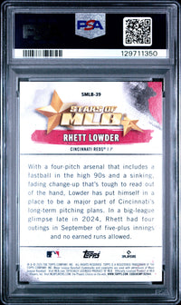 Rhett Lowder #SMLB39 2025 Topps Stars Of Mlb PSA 9