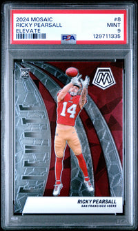 Ricky Pearsall #8 2024 Panini Mosaic Elevate PSA 9