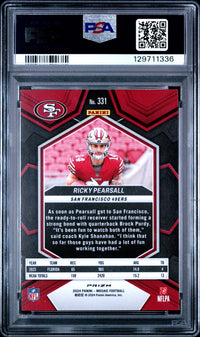 Ricky Pearsall #331 2024 Panini Mosaic PSA 10