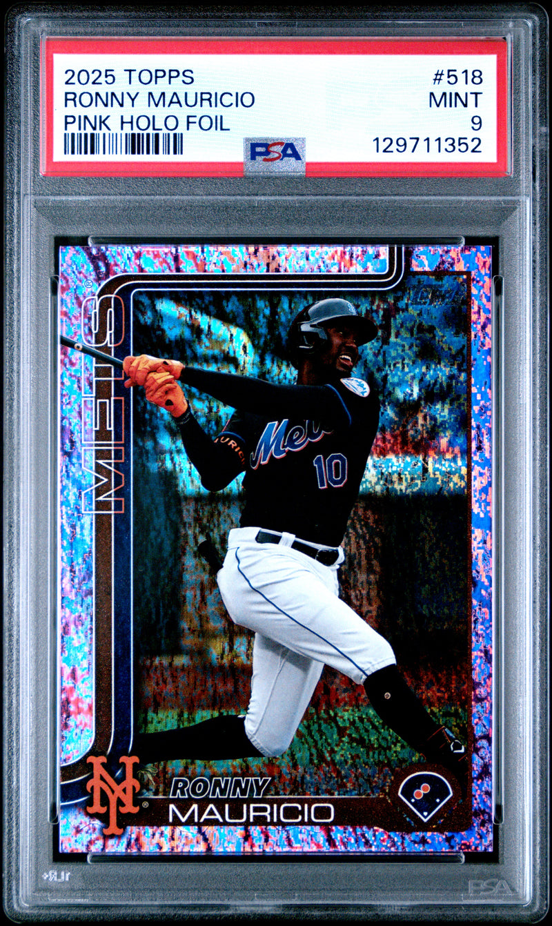 Ronny Mauricio #518 2025 Topps PSA 9