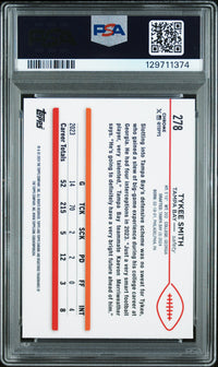 Tykee Smith #278 2024 Topps Chrome PSA 10