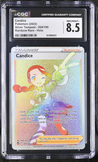 Candice #204/195 2022 Silver Tempest CGC 8.5