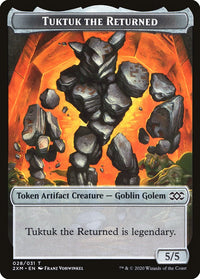 Plant // Treasure Double-Sided Token [Double Masters Tokens]