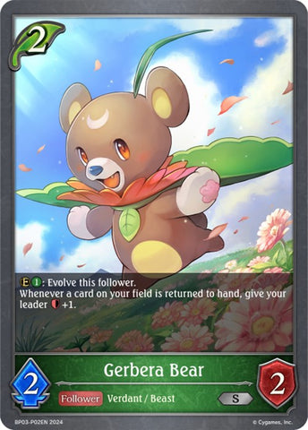 Gerbera Bear (BP03-P02EN) [Flame of Laevateinn]