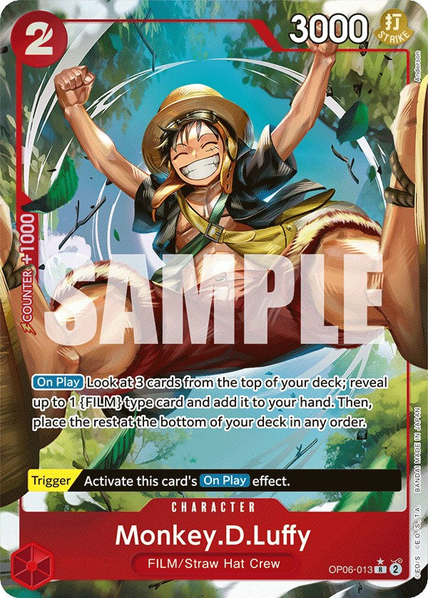 Monkey.D.Luffy (Alternate Art) [Wings of the Captain] – Dynamic Card ...