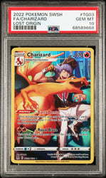 Charizard #TG03 2022 Pokemon Sword & Shield Lost Origin PSA 10