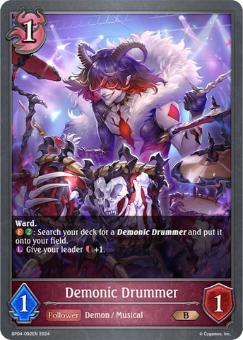 Demonic Drummer (BP04-092EN) [Cosmic Mythos]