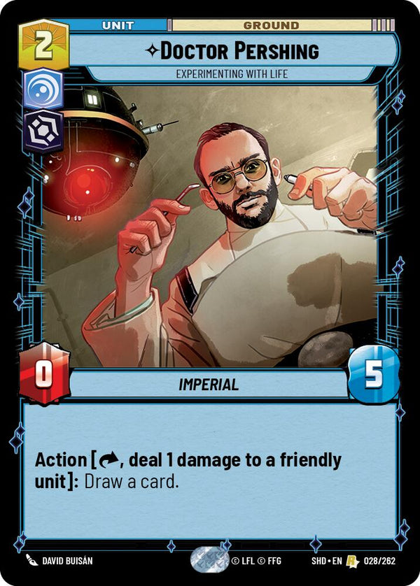 Doctor Pershing - Experimenting With Life (028/262) (028/262) [Shadows of the Galaxy]