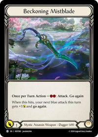 Cosmo, Scroll of Ancestral Tapestry // Beckoning Mistblade [MST130 // MST003] (Part the Mistveil)