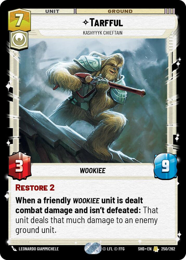 Tarfful - Kashyyyk Chieftain (250/262) (250/262) [Shadows of the Galaxy]