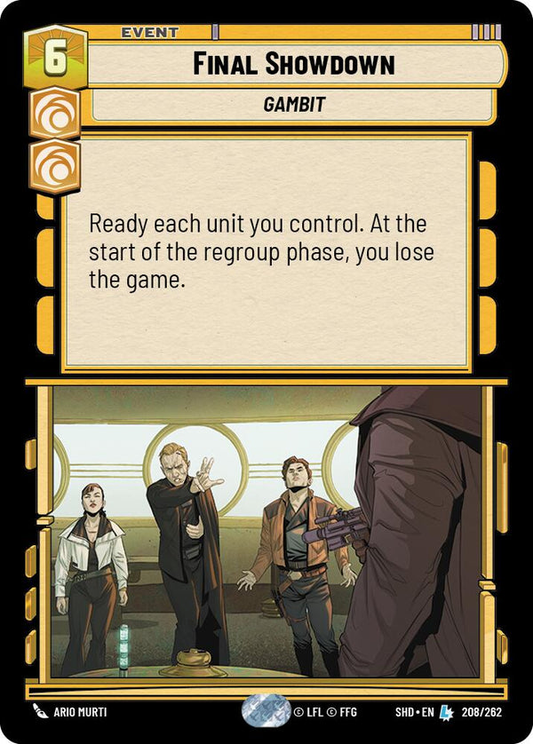 Final Showdown (208/262) (208/262) [Shadows of the Galaxy]