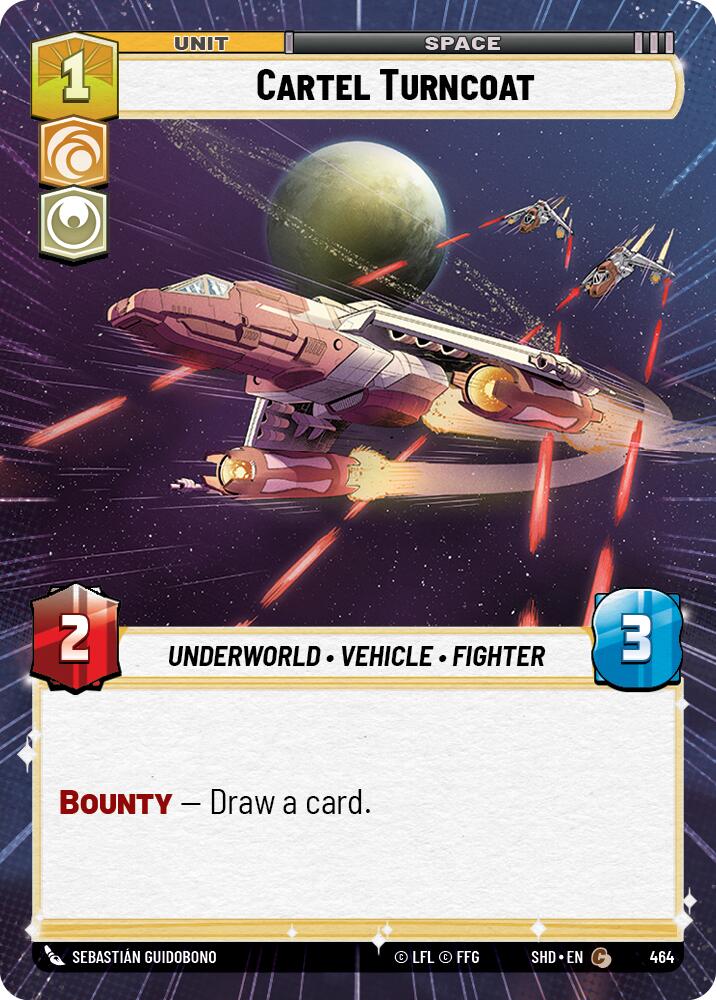 Cartel Turncoat (464) (Hyperspace) (464) [Shadows of the Galaxy]