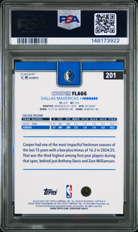 Cooper Flagg #201 2025 Topps PSA 9