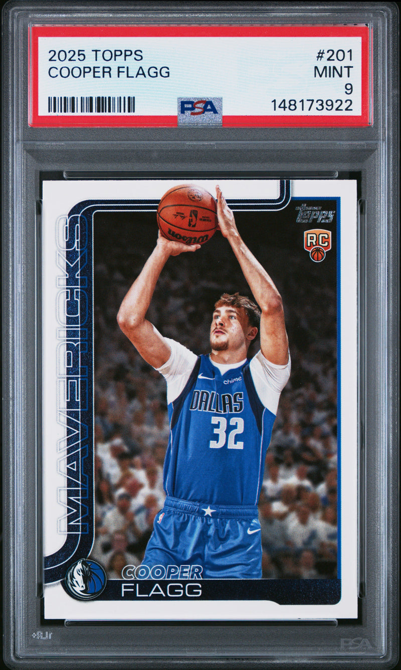 Cooper Flagg #201 2025 Topps PSA 9