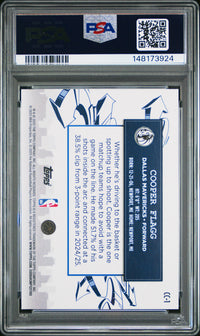 Cooper Flagg #CC-1 2025 Topps Clutch City Prospects PSA 9