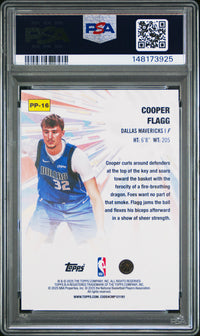 Cooper Flagg #PP-16 2025 Topps Power Players PSA 10