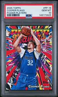 Cooper Flagg #PP-16 2025 Topps Power Players PSA 10