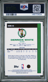 Derrick White #80BK-43 2025 Topps 1980-81 Topps Basketball PSA 8