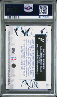 Dylan Harper #CC-2 2025 Topps Clutch City Prospects PSA 9