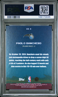 Paolo Banchero #8B-9 2025 Topps 8 Bit Ballers PSA 8