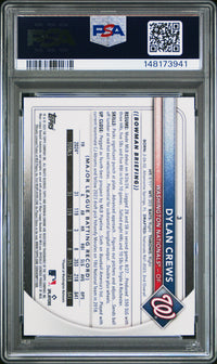 Dylan Crews #3 2025 Bowman Chrome Mega Box PSA 9