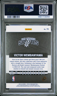 Victor Wembanyama #79 2024 Panini Revolution PSA 10