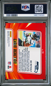 Dk Metcalf #10 2024 Panini Donruss Optic Chain Reaction PSA 10