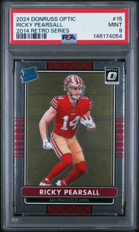 Ricky Pearsall #15 2024 Panini Donruss Optic 2014 Retro Series PSA 9