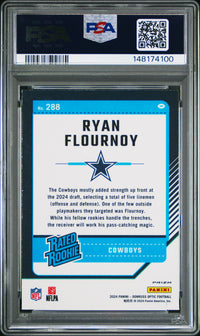 Ryan Flournoy #288 2024 Panini Donruss Optic PSA 9 Blue Hyper