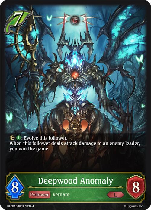 Deepwood Anomaly (GFB01b-009EN) [Gloryfinder Bundle 01: Guide to Glory]