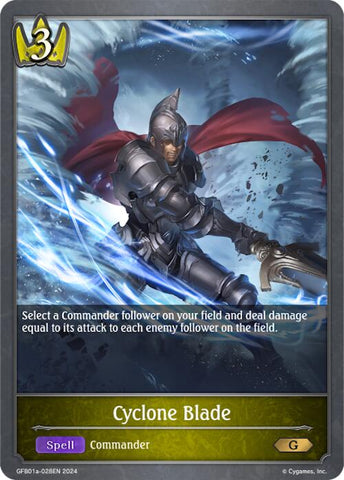 Cyclone Blade (GFB01a-028EN) [Gloryfinder Bundle 01: Guide to Glory]