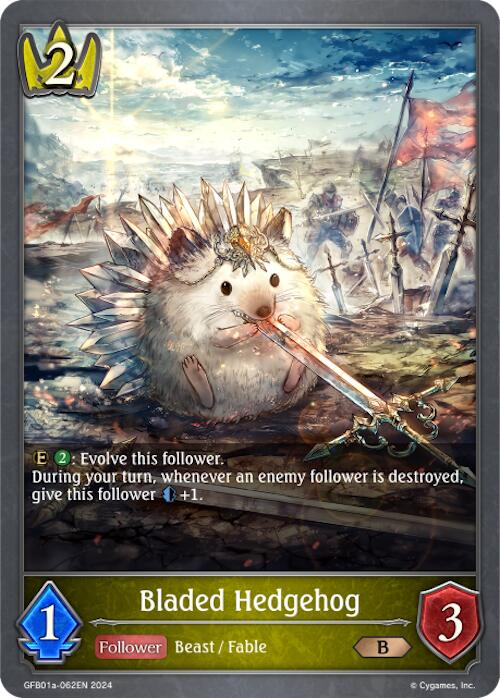 Bladed Hedgehog (GFB01a-062EN) [Gloryfinder Bundle 01: Guide to Glory]