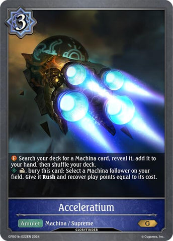 Acceleratium (GFB01b-022EN) [Gloryfinder Bundle 01: Guide to Glory]